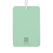 春ワイルドフラワーガーランドバイブル聖なる書物、 経典 カーエアーフレッシュナー (裏面)