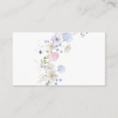 春ワイルドフラワーズブライダルシャワー共有Aレシピ エンクロージャーカード (裏面)