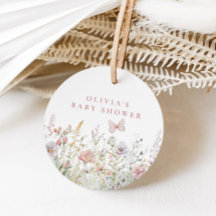 春ワイルドフラワーフィールド赤ちゃんシャワーありがとう