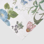 春ワイルドフラワーフローラ牧草地垂直デクページ 薄葉紙 (詳細)