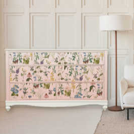 春ワイルドフラワーフローラ牧草地垂直デクページ 薄葉紙