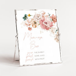 春ワイルドフラワーベビーシャワーマママオサバー ポスター