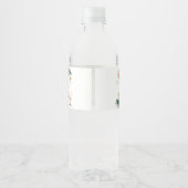 春ワイルドフラワーベビーシャワー ペットボトルラベル (裏面)