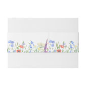 春ワイルドフラワーボホ庭園の結婚式 招待状ベリーバンド (裏面例)