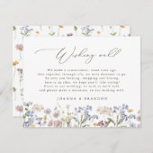 春ワイルドフラワーメドウガーデンボホウィングウェル エンクロージャーカード (正面/裏面)