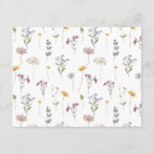 春ワイルドフラワーメドウガーデンボホウィングウェル エンクロージャーカード (裏面)