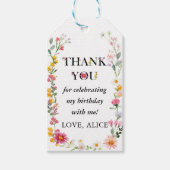 春ワイルドフラワー生誕会 ギフトタグ (正面)