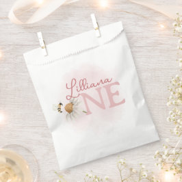 春ワイルドフラワー1st誕生日パーティー フェイバーバッグ