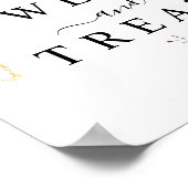 春ワイルドフラー結婚ズスイーツ&トリートデザート ポスター (角)