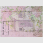 春ヴィルドパリウォーターカラーフローラコテージ 薄葉紙 (正面)