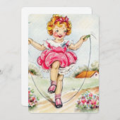 春ヴィンテージガールジャンプローピング シーズンカード (正面/裏面)