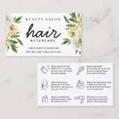 春ヴィンテージフローラ後育て指導 名刺 (正面/裏面)