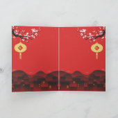 春中国のナイトスネークニューイヤー2025 VGC サンキューカード (内部)