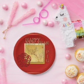 春中国のピグニューイヤー2019紙プレート ペーパープレート (パーティー)