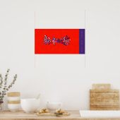 春中国のフェスティバルハッピーニューイヤー2021 24x12 ポスター (キッチン)