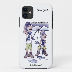 春休おもしろいみ iPhone 11 ケース