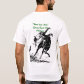 春休みのワイシャツ Tシャツ (裏面)