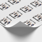 春休みの友情 ラッピングペーパー (角)
