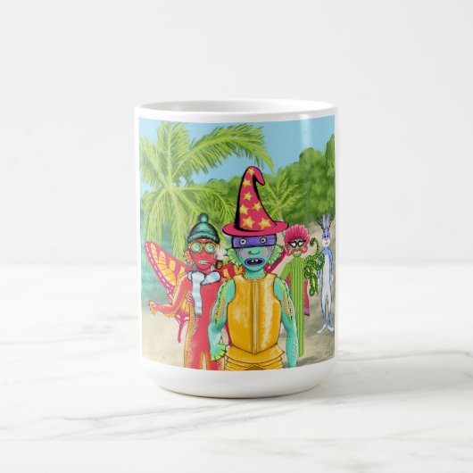 春休みの友達 コーヒーマグカップ (中央)