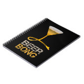 春休みや花嫁の友達とのパーティーのためのビアボン ノートブック (左側)