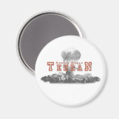 春休みテヘラン・イラン マグネット (正面/裏面)