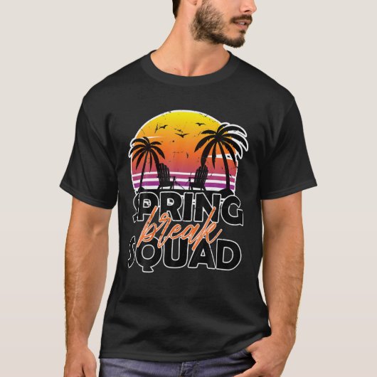 春休み分隊2022レトロマッチンググループヴィンタ Tシャツ (正面)