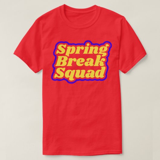 春休み夏休み1 Tシャツ (デザイン正面)