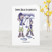 春休み折りグリーティングカード カード (黄色い花)