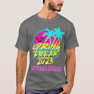 春休み2023フロリダ80sレトロヴィンテージデイトン tシャツ