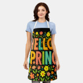 春休み エプロン (着用した状態)