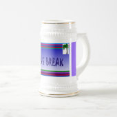 春休み&パームツリー –  ビールジョッキ (正面右)