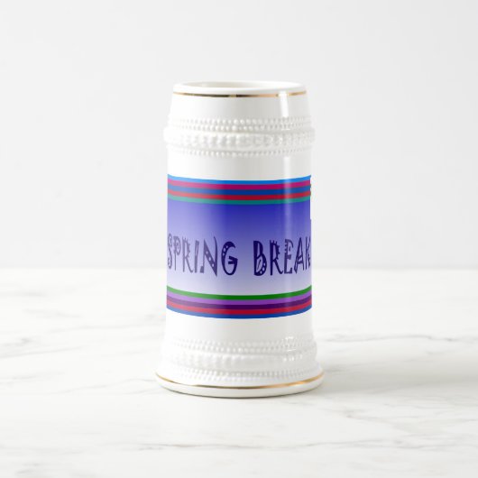 春休み&パームツリー –  ビールジョッキ (中央)