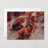 春休み – ヴィンテージ ポストカード (正面/裏面)