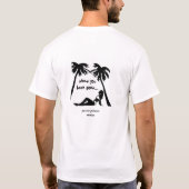 春休み Tシャツ (裏面)