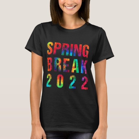 春休2022マッチンググループヴィンテージ絞り染めG Tシャツ (正面)