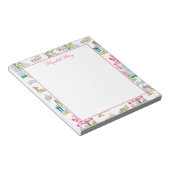 春伝統的カラーの中の ノートパッド (アングル)
