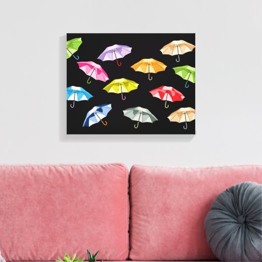 春傘 キャンバスプリント (インサイチュ (リビング))