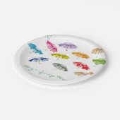 春傘 ペーパープレート (アングル)