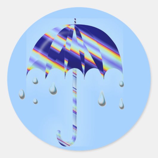 春傘 ラウンドシール (正面)