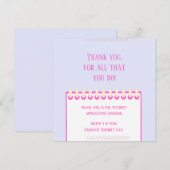 春先生評価サンキューカード (正面/裏面)