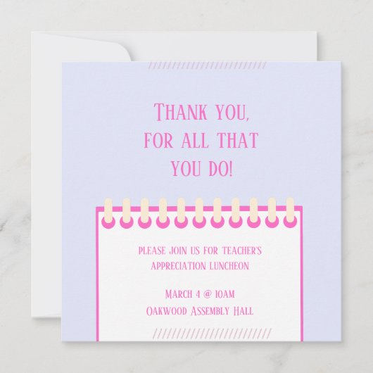 春先生評価サンキューカード (正面)