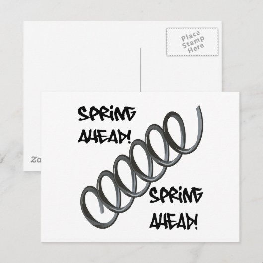 春先行 ポストカード (正面/裏面)