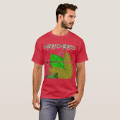 春分の日おめでとうございます カーディナル Tシャツ (正面フル)