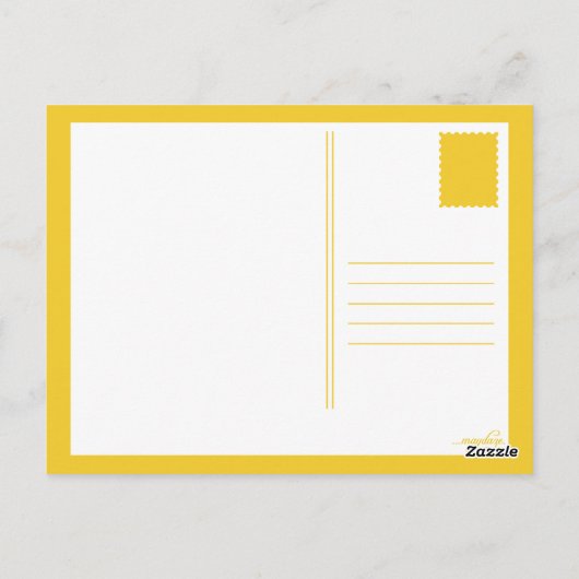 春分ひまわり ポストカード (裏面)