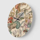 春分点 ラージ壁時計 (傾斜)