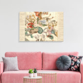 春分 キャンバスプリント (インサイチュ (リビング))