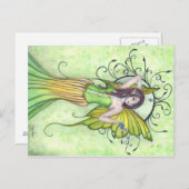 春到着妖精はがき ポストカード (正面/裏面)