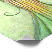 春到着妖精アートプリント ポスター (角)