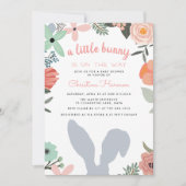 春到着赤ちゃんシャワー招待状 招待状 (正面)