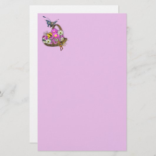 春到着 便箋 (正面/裏面)